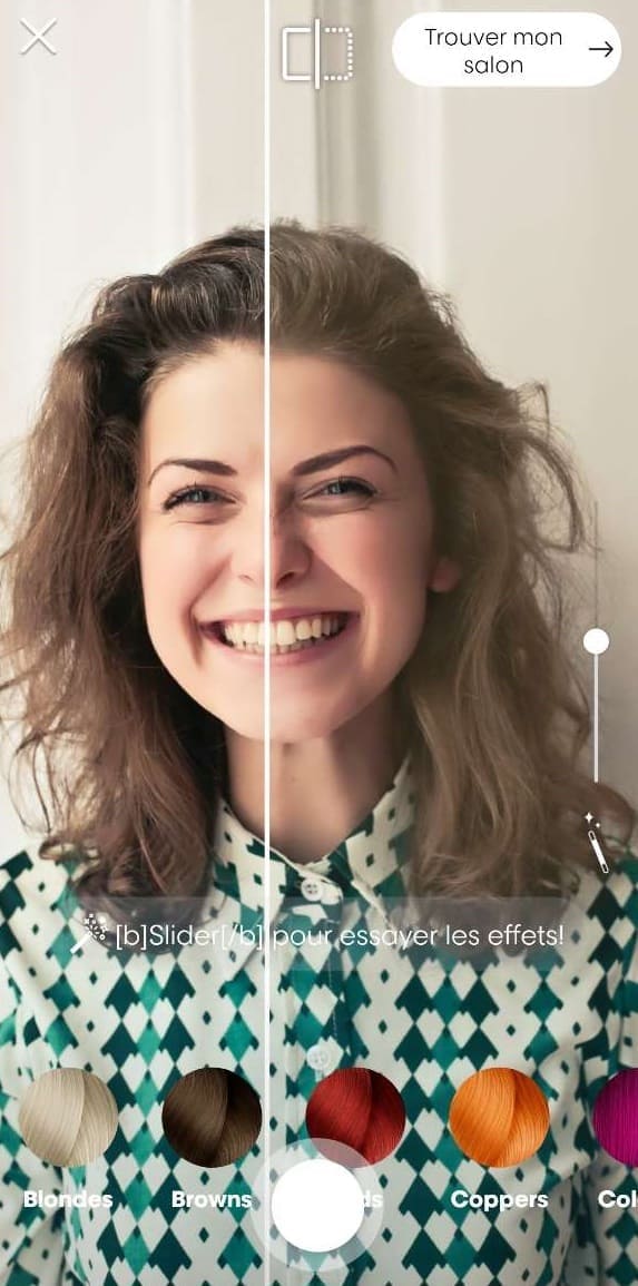FaceApp coiffure virtuelle