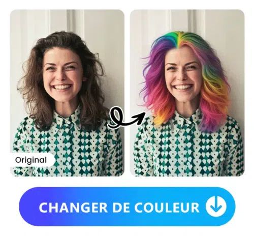 PhotoDirector - essayer differents styles de coiffures virtuellement