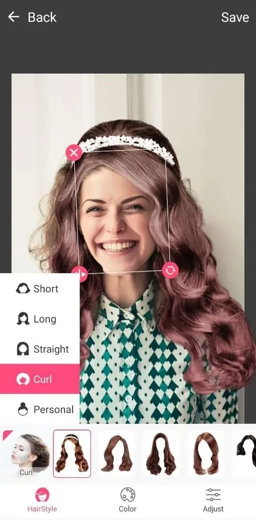 Hairstyle Changer coiffure virtuelle