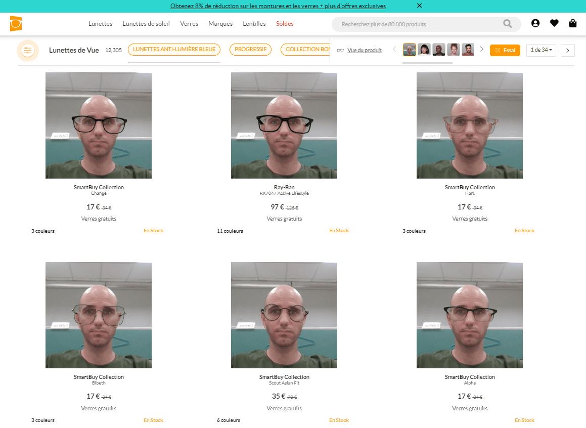 Easylunettes - lunettes virtuelles