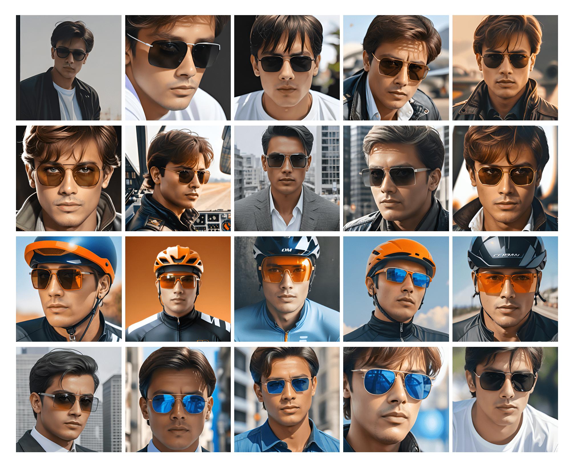 essayer des lunettes de soleil en ligne