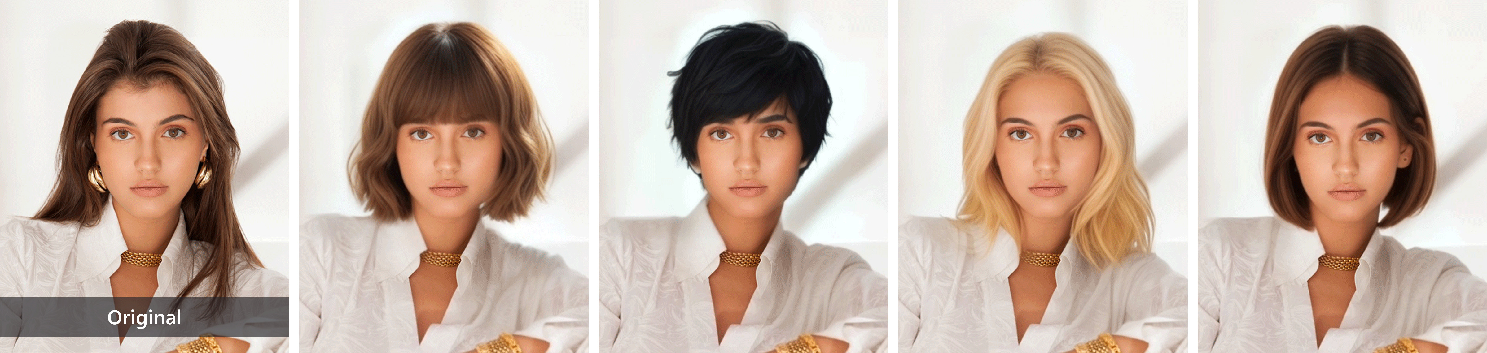 PhotoDirector - Try on hairstyles virtually on your phone