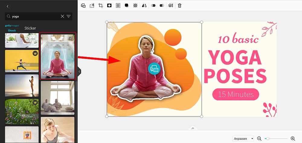 Schritt 3: Vorlage bearbeiten