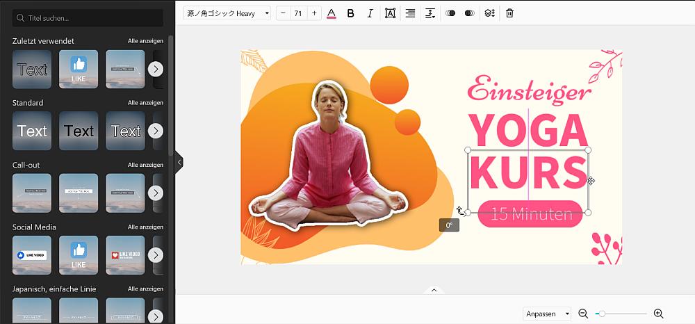 Schritt 4: Texte anpassen