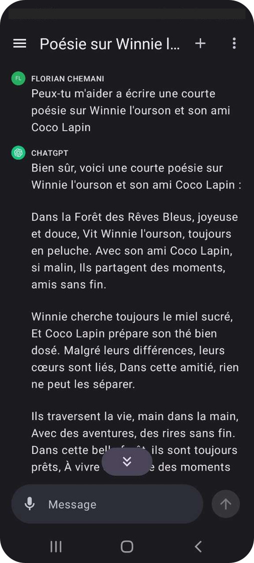 ChatGPT - 6ème meilleure application intelligence artificielle