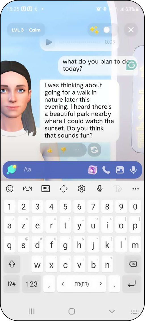 Replika - 10ème meilleure application intelligence artificielle