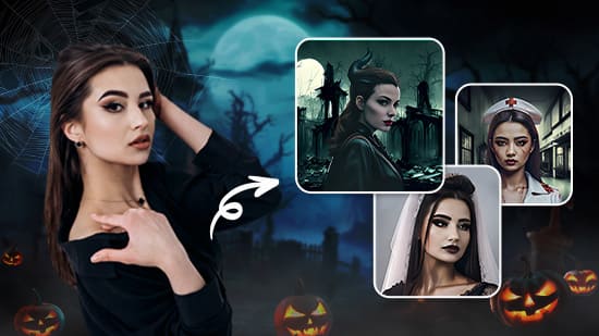 Meilleurs filtres photo d'Halloween à partager les réseaux sociaux