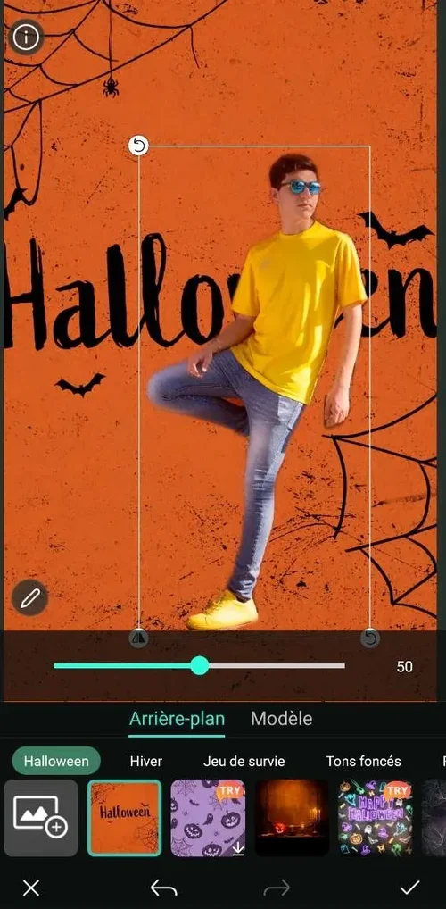 Arrière-plans d'Halloween