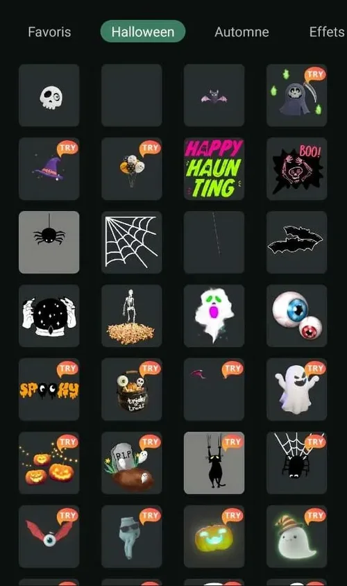 autocollants halloween