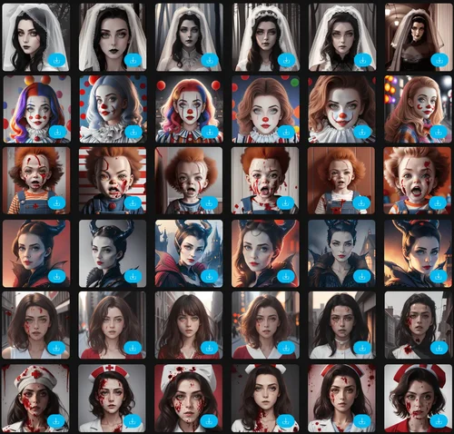 Créer un avatar avec filtre d'Halloween