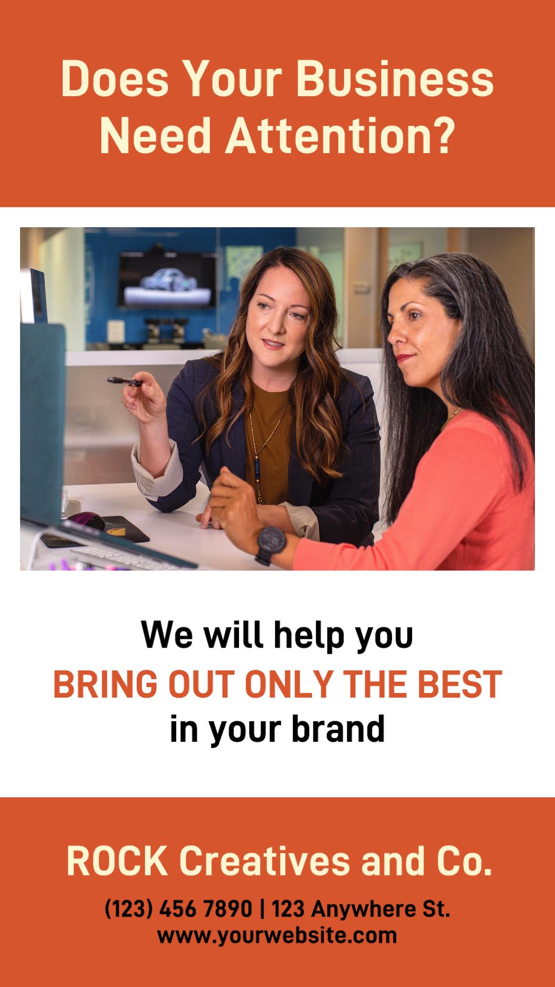 Servicio y producto promocional