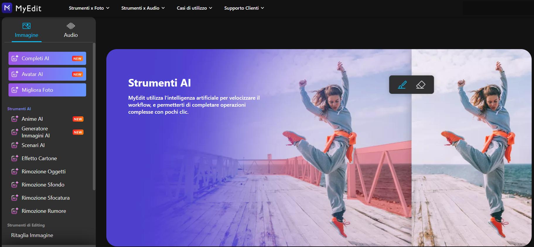 Vivid AI - Il miglior generatore AI di immagini online