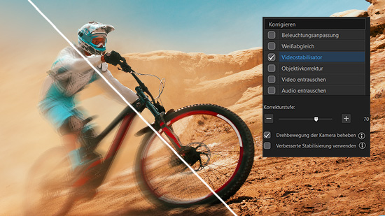 Videos stabilisieren am PC oder Smartphone: Schnell und einfach