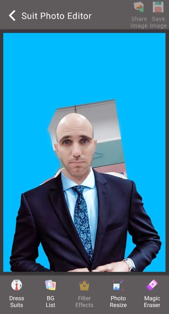 Éditeur de photos de CV