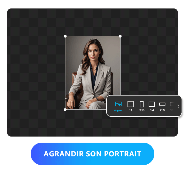 Créer une photo de CV professionnelle en ligne avec MyEdit