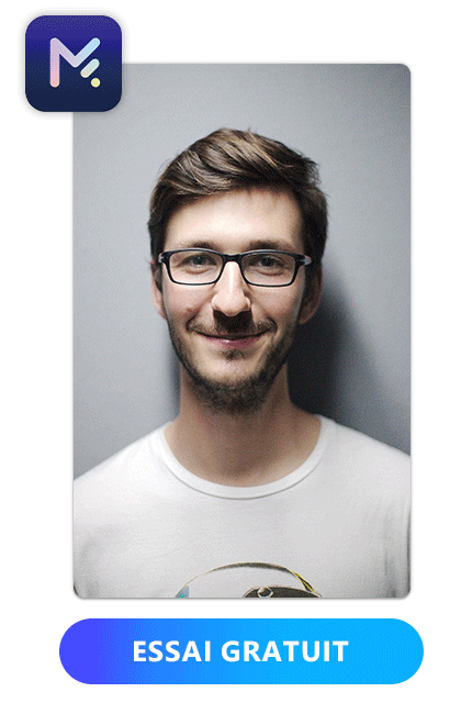 Créer une photo pour CV avec MyEdit