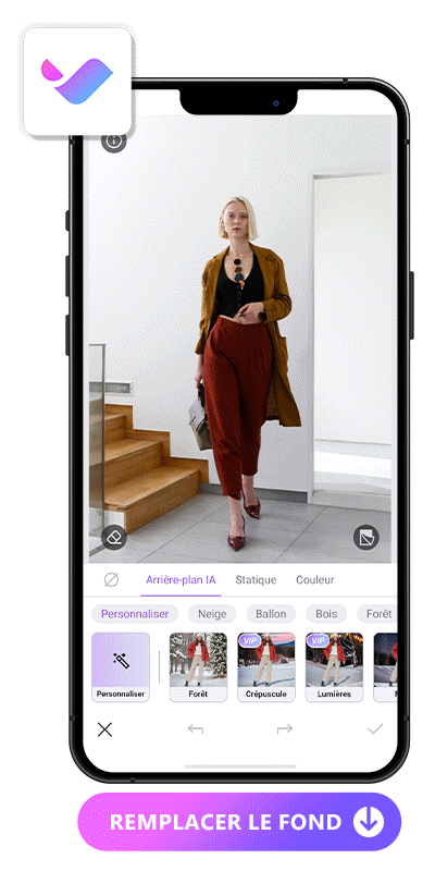 Vivid Glam - appli pour portrait de beauté