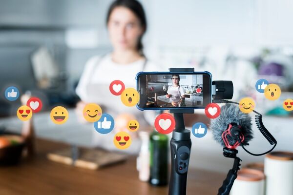 Live Streaming auf Social Media