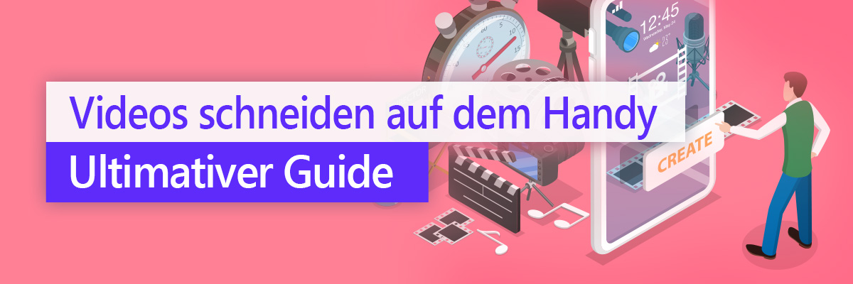 Videos schneiden auf dem iPhone oder Android