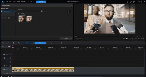 video to cartoon with PowerDirector software