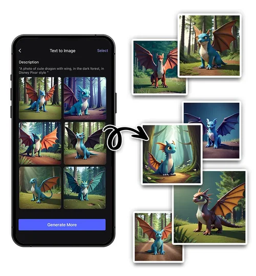 exemple generateur de dessin ia