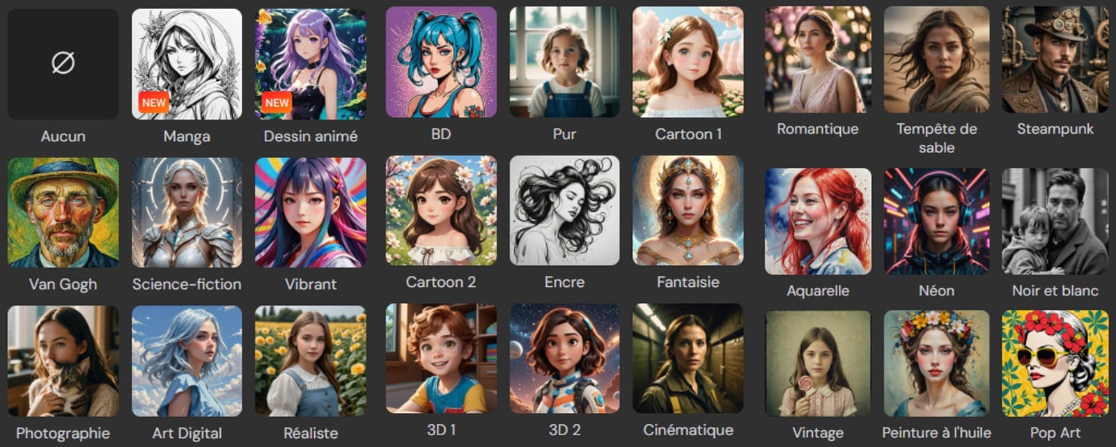 MyEdit - Meilleur générateur gratuit de dessin IA en ligne