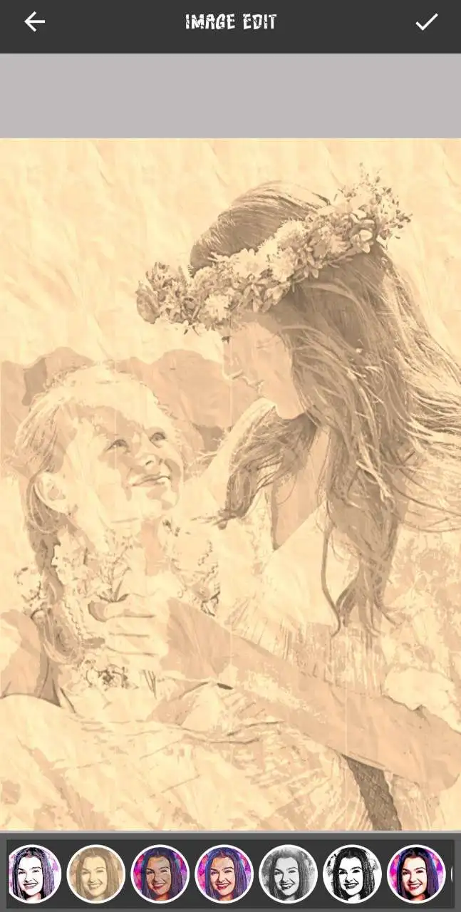 Photo Paint: Para efectos de dibujo en papel