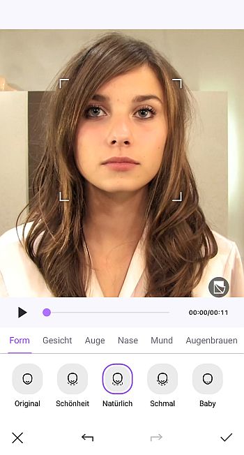 Gesichtsform ändern mit Vivid Glam