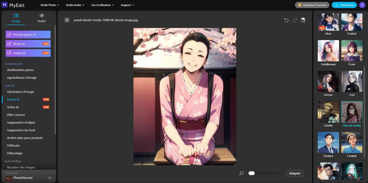 créer un personnage de manga