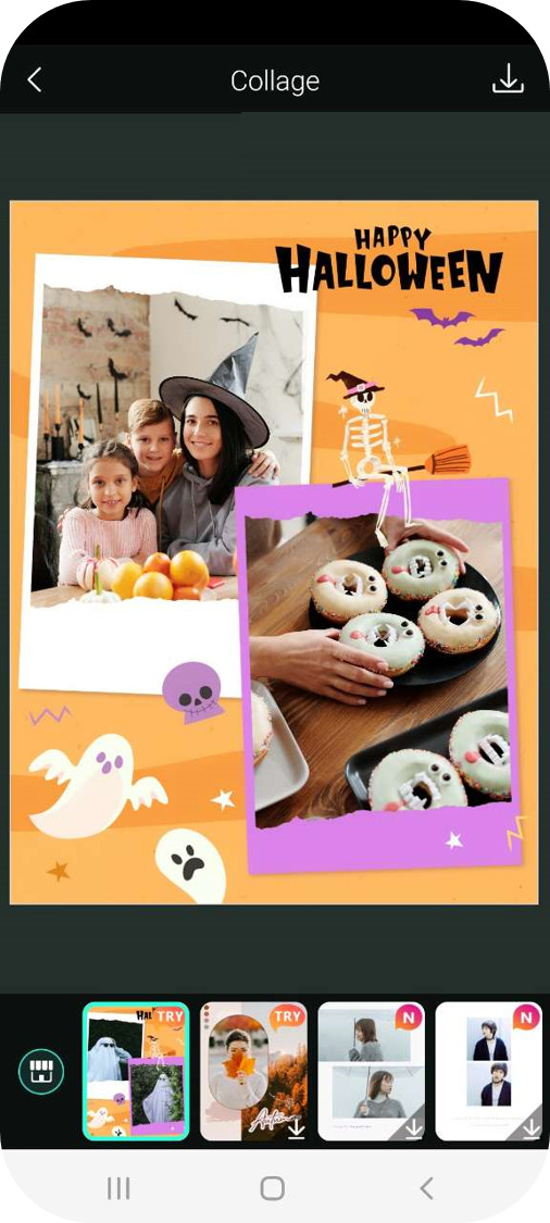 Créer un montage photo pour Instagram - Astuce Collage