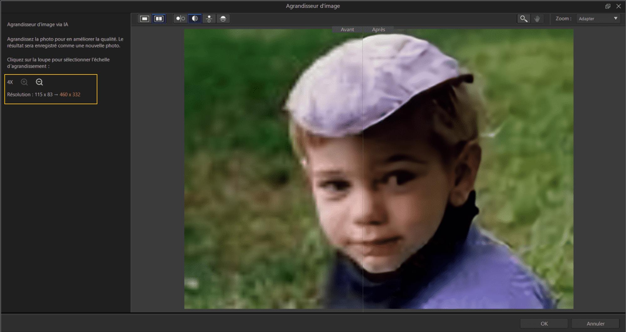 Créer une photo pour CV avec MyEdit