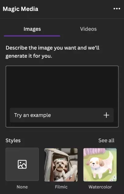 Canva - App di grafica e design con generatore immagini AI