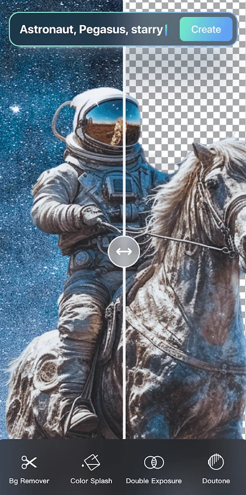 Fotor - Generatore AI con effetti artistici