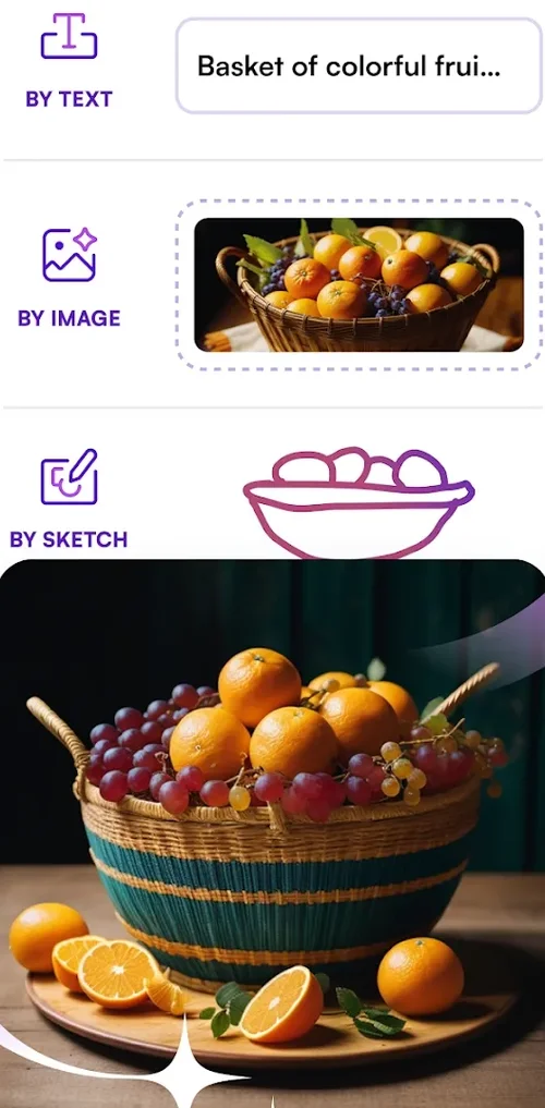 StarryAI - Esplora l'arte digitale con testi ed emoji
