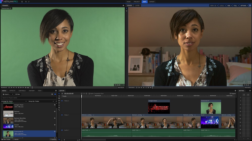 히트필름 인터페이스