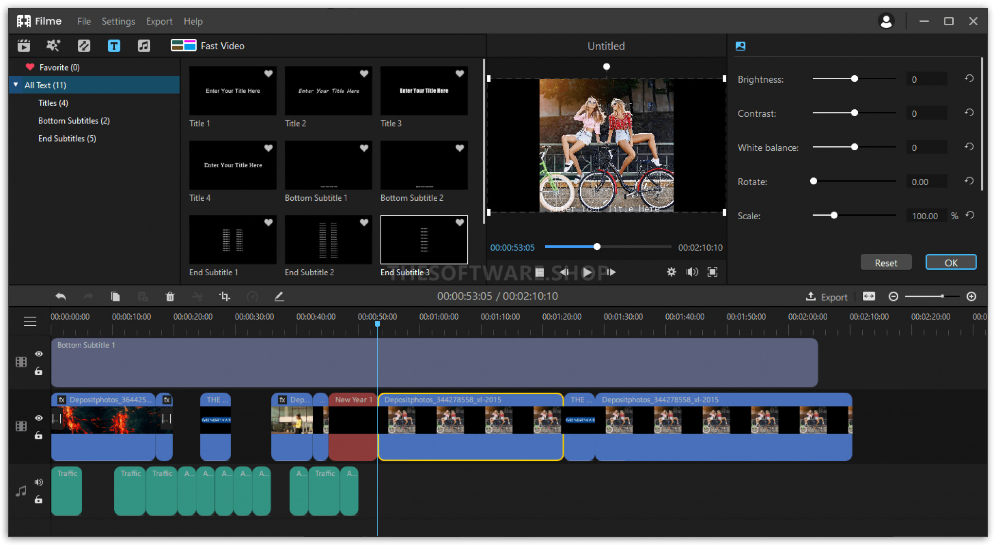 iMyfone Film 인터페이스