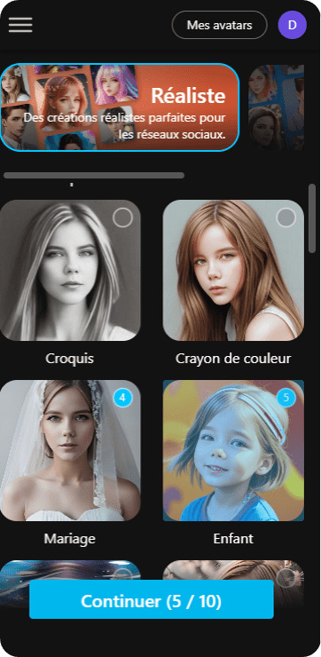 Faire un morphing de visages