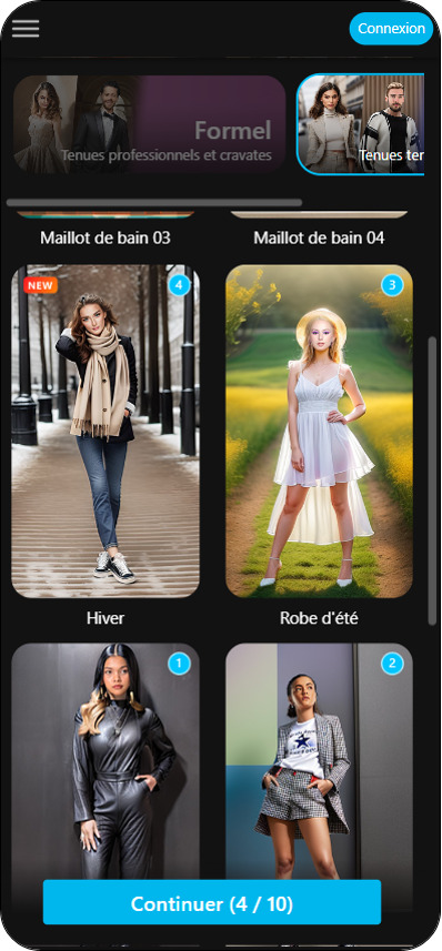 MyEdit - 3e Application de mode