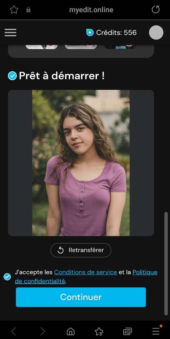 Créer une photo LinkedIn pro avec MyEdit