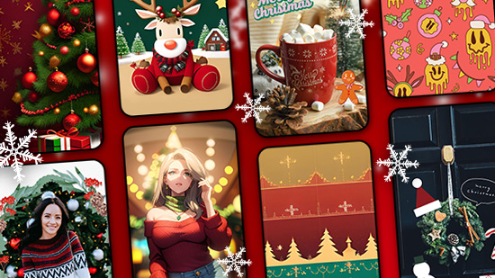 Unleash Holiday Magic: Generating Stunning Christmas Wallpapers in Minutes!