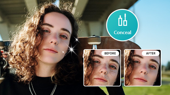 How to Apply Concealer in Photo with the Best Face Editing App in 2025