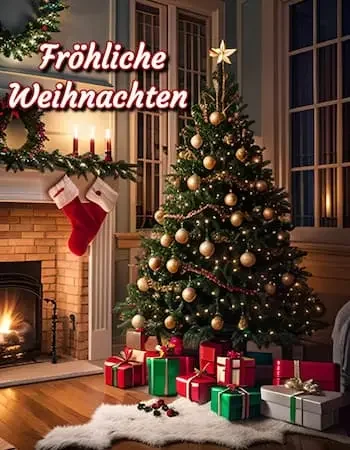 PhotoDirector App - Weihnachtsgrüße erstellen