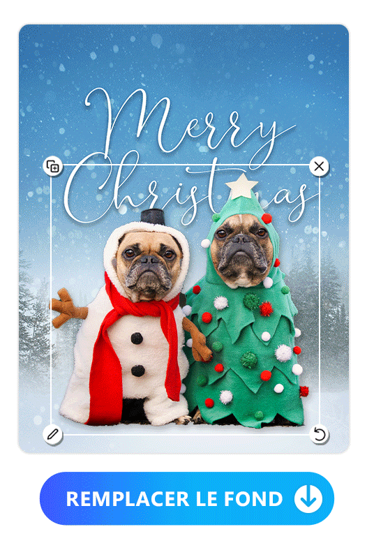 PhotoDirector - montage photo de noel