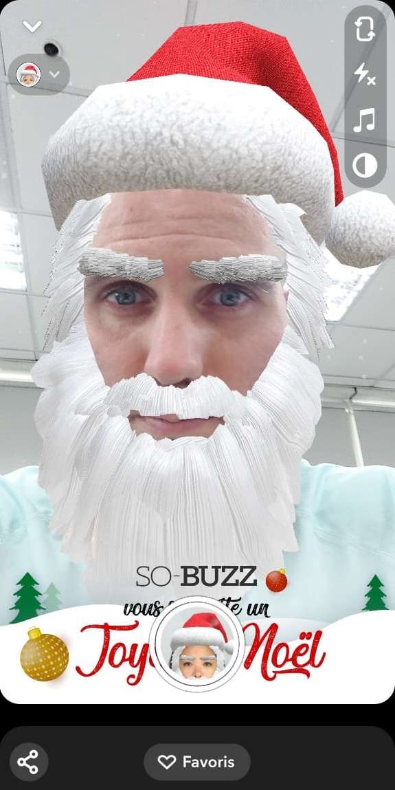 filtres noël snapchat