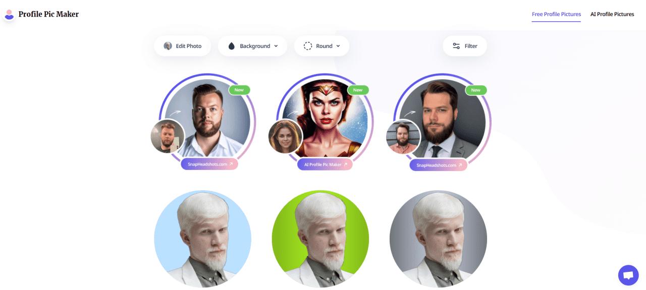 PFPMaker - Générateur de photo de profil via IA