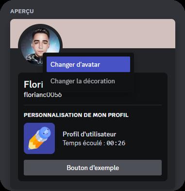 Changer sa PP sur Discord - Etape 3