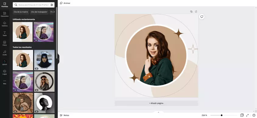 Canva - Crea fotos de perfil profesional con una herramienta de diseño