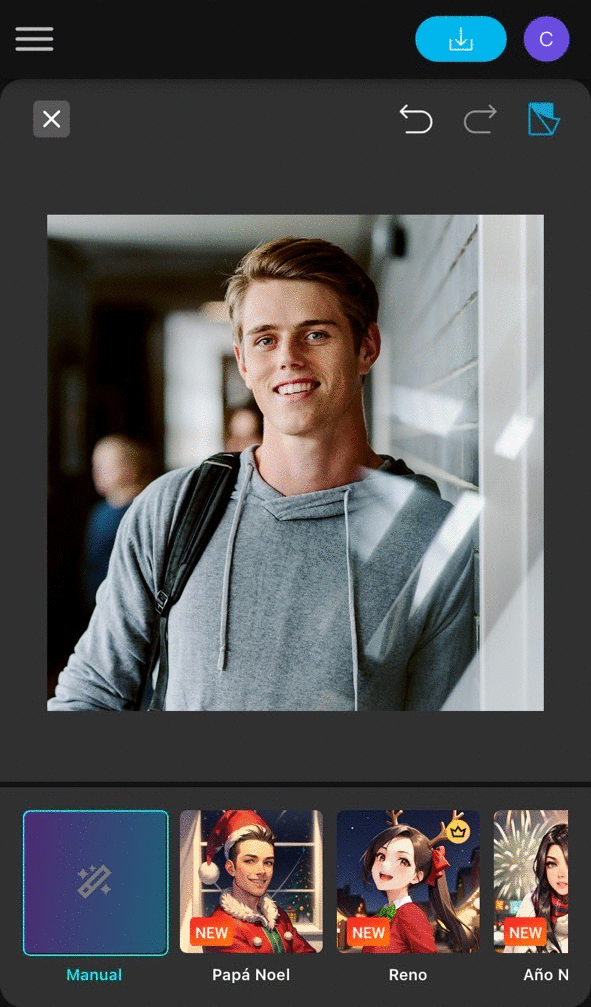 MyEdit - La mejor solución online para crear fotos de Navidad