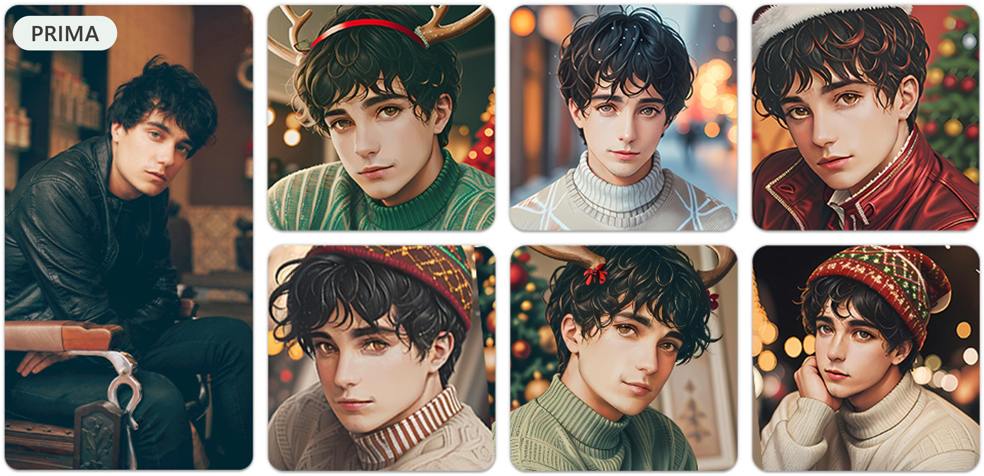 Como criar avatar de natal com MyEdit