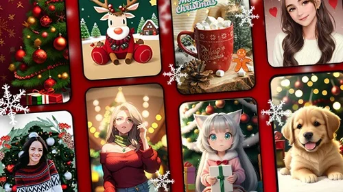 Crea Foto di Natale e Avatar Natalizi per le Foto Profilo, Gratuitamente